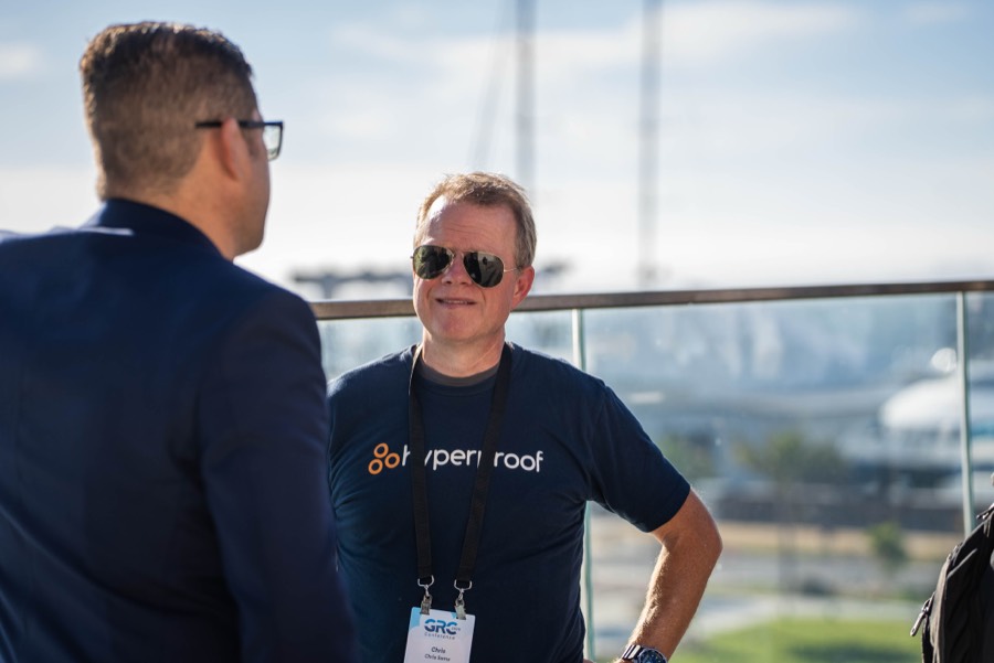 GRC Engineering Club networking mixer at the ISACA GRC Conference