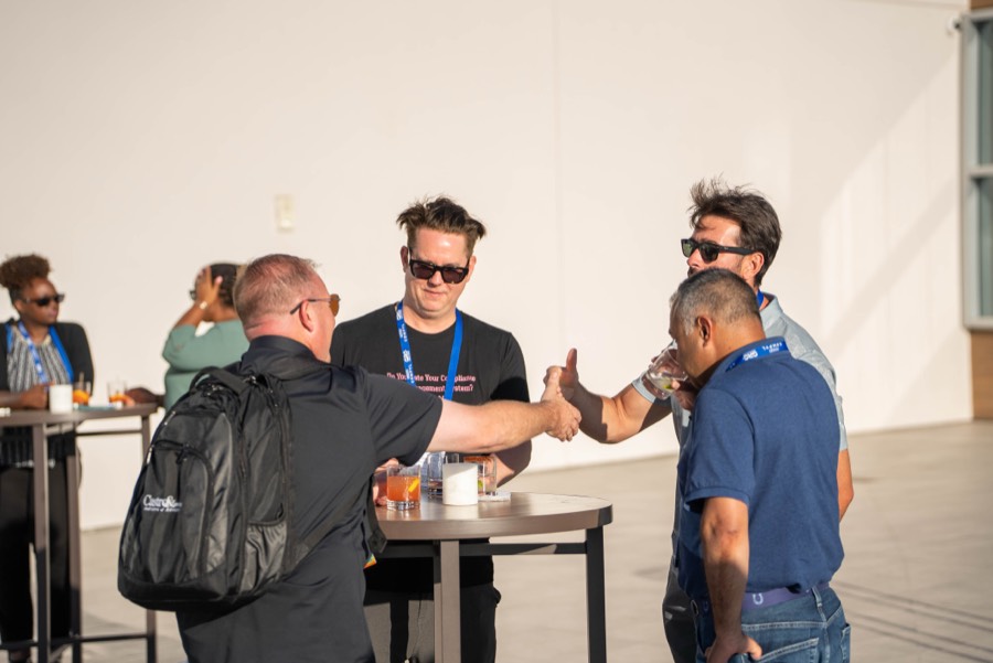 GRC Engineering Club networking mixer at the ISACA GRC Conference