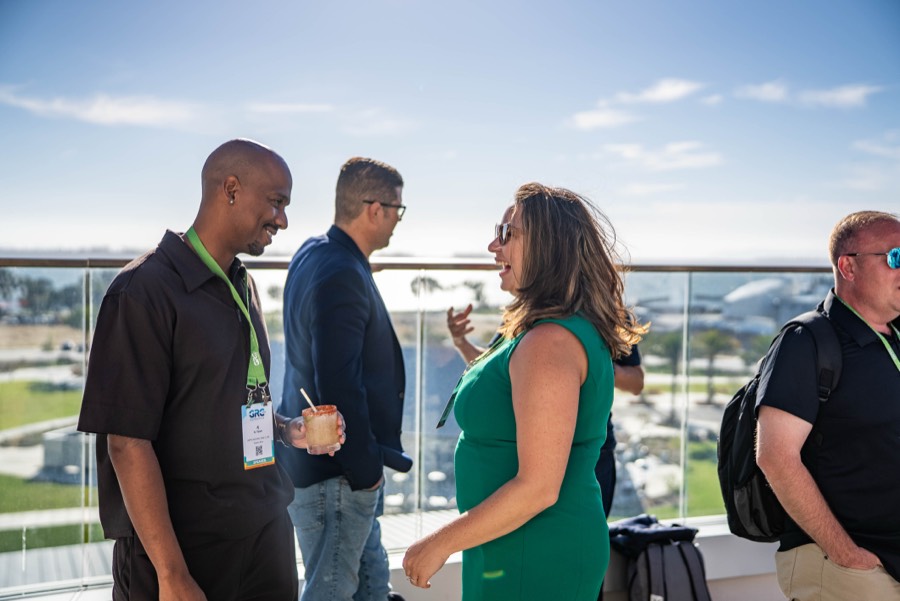 GRC Engineering Club networking mixer at the ISACA GRC Conference