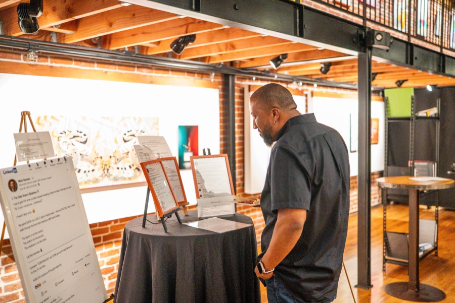 anticheckbox pop-up museum in San Diego