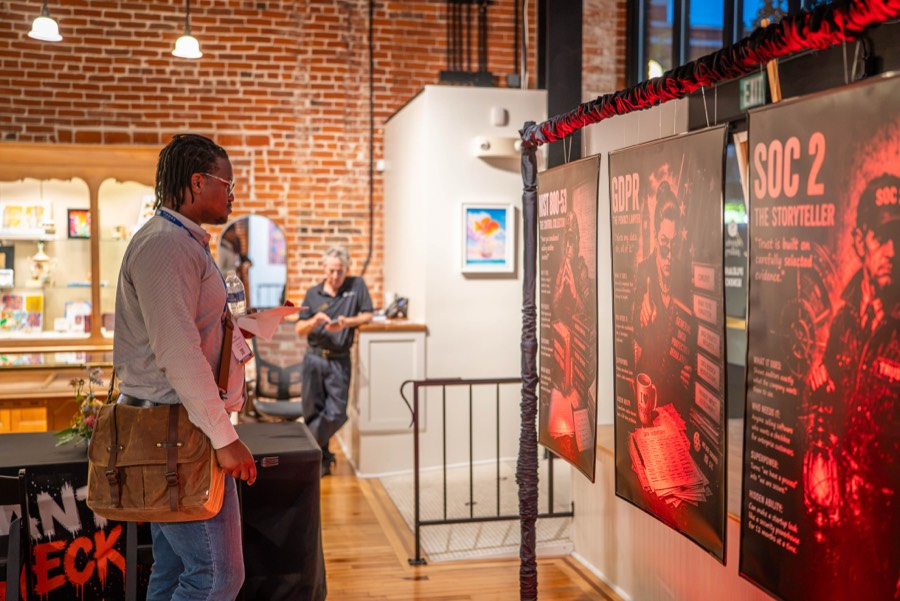 anticheckbox pop-up museum in San Diego
