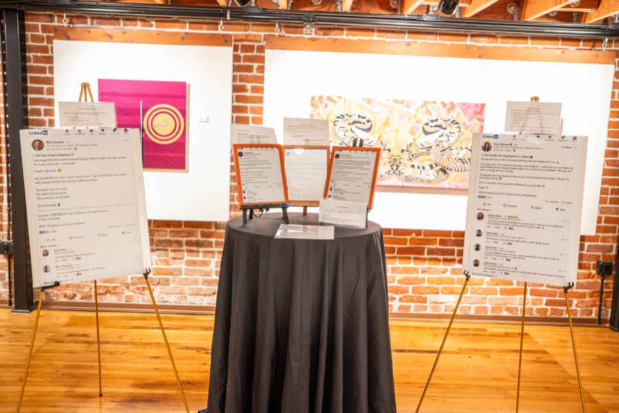 anticheckbox pop-up museum in San Diego