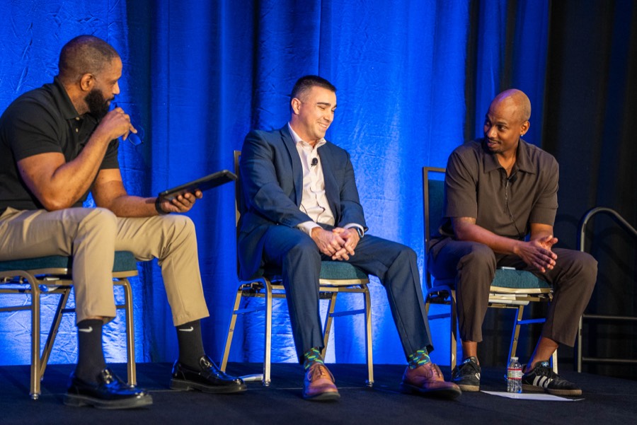 GRC Engineering Club on stage at the ISACA GRC Conference
