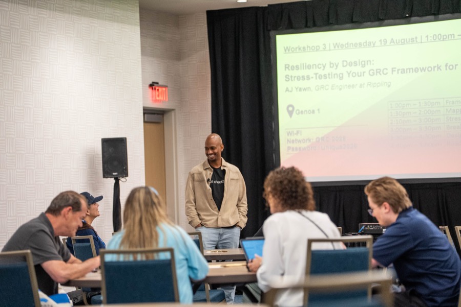 Stress Testing Your Risk Program workshop at the ISACA GRC Conference